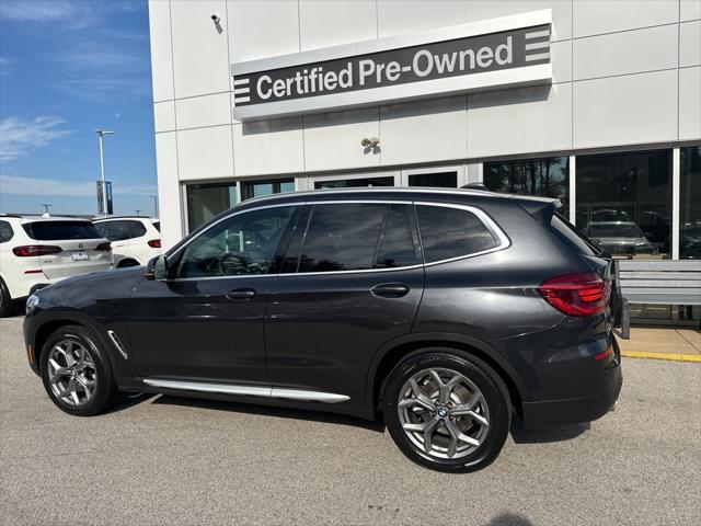 used 2021 BMW X3 car, priced at $36,357