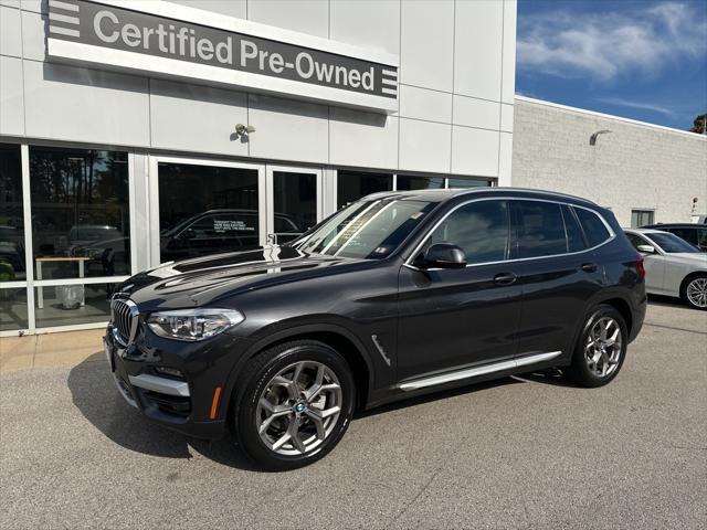 used 2021 BMW X3 car, priced at $36,357