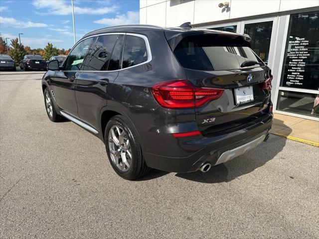 used 2021 BMW X3 car, priced at $36,357