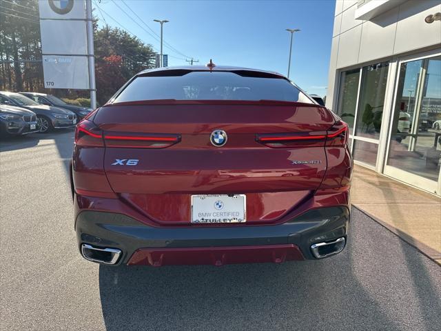 used 2021 BMW X6 car, priced at $52,706