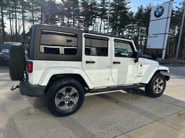 used 2017 Jeep Wrangler Unlimited car, priced at $25,265