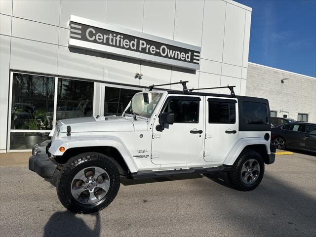 used 2017 Jeep Wrangler Unlimited car, priced at $25,265