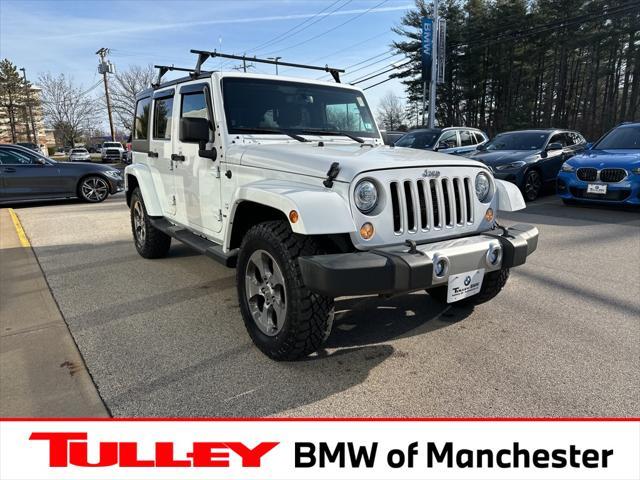 used 2017 Jeep Wrangler Unlimited car, priced at $25,265