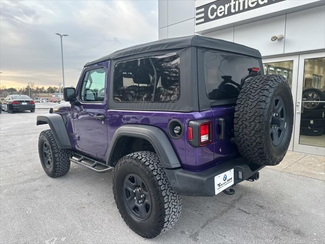 used 2023 Jeep Wrangler car, priced at $27,799