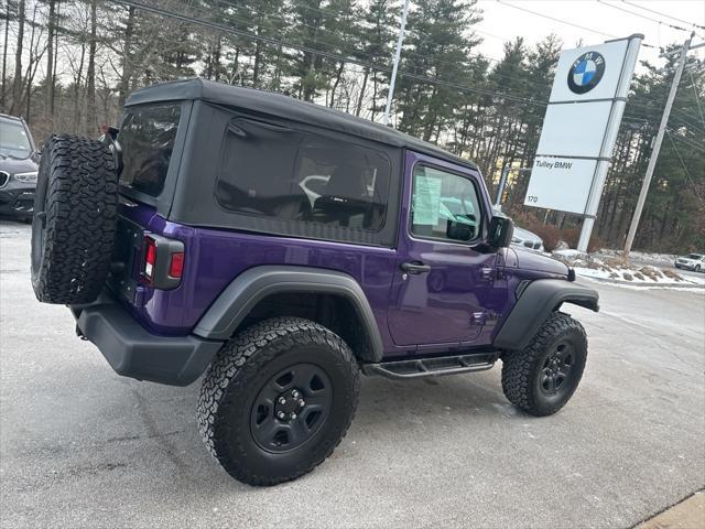 used 2023 Jeep Wrangler car, priced at $27,799