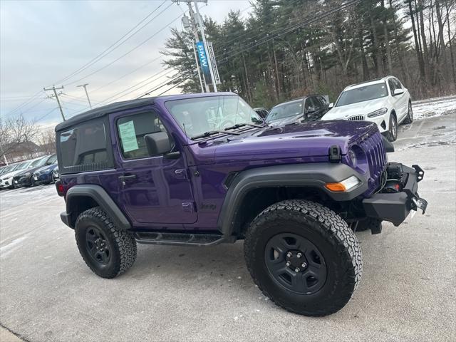 used 2023 Jeep Wrangler car, priced at $27,799