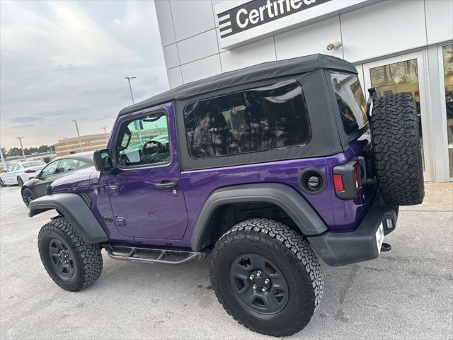 used 2023 Jeep Wrangler car, priced at $27,799