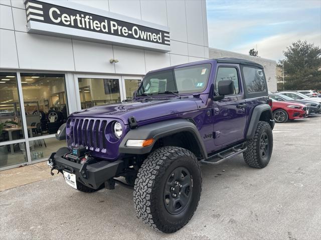 used 2023 Jeep Wrangler car, priced at $27,799