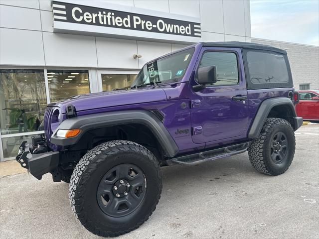 used 2023 Jeep Wrangler car, priced at $27,799