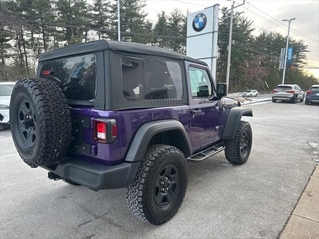 used 2023 Jeep Wrangler car, priced at $27,799