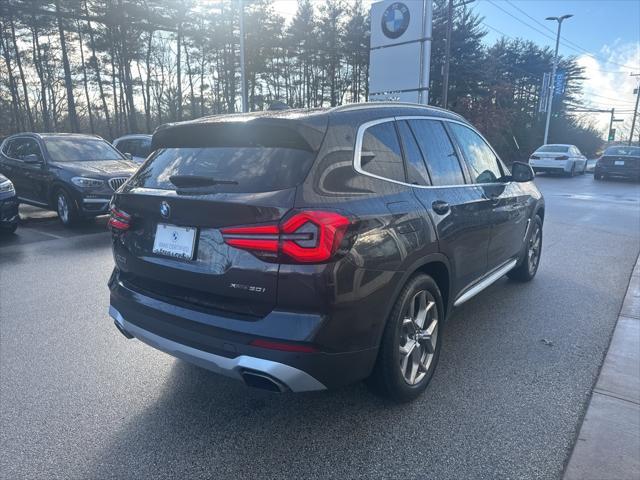 used 2022 BMW X3 car, priced at $34,933