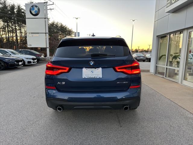 used 2021 BMW X3 car, priced at $31,808