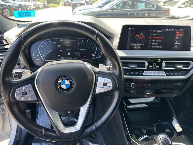 used 2022 BMW X3 car, priced at $32,975