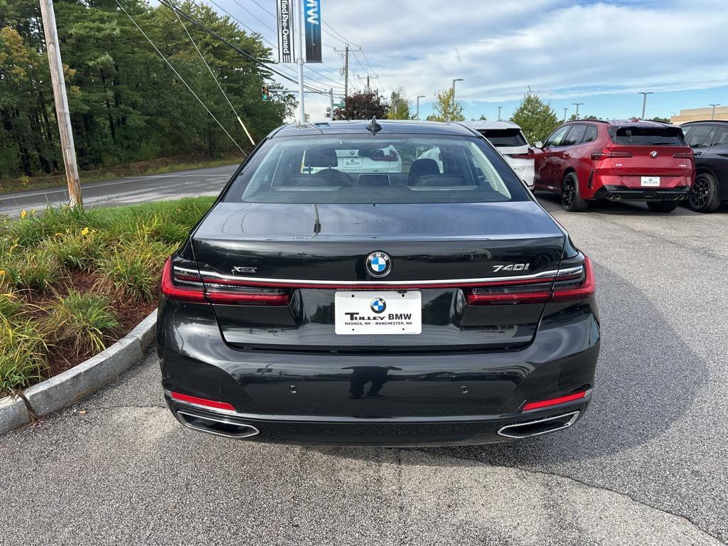 used 2022 BMW 740 car, priced at $52,973