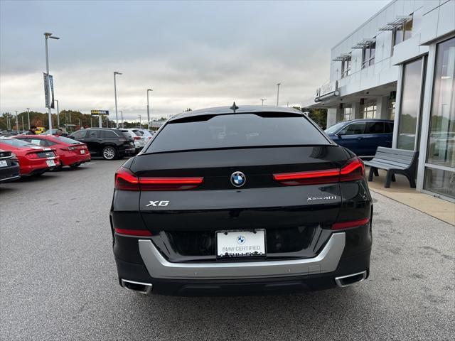 used 2021 BMW X6 car, priced at $59,218