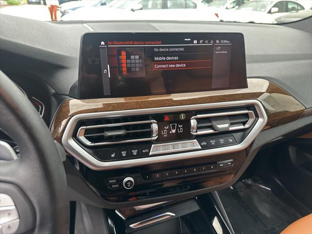 used 2022 BMW X3 car, priced at $35,990
