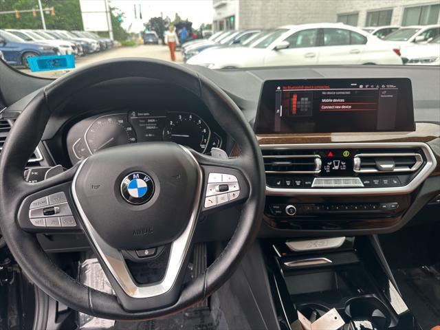 used 2022 BMW X3 car, priced at $35,990