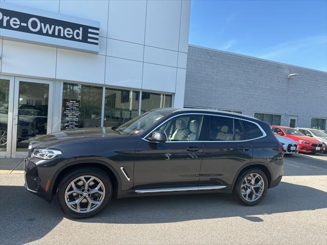 used 2022 BMW X3 car, priced at $34,505