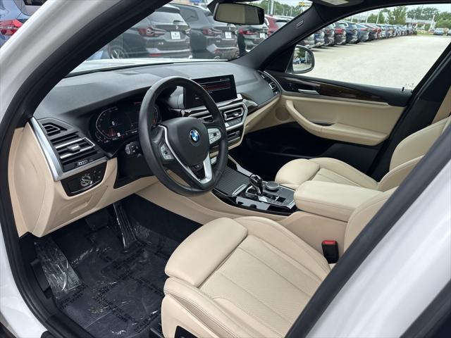used 2022 BMW X3 car, priced at $35,695