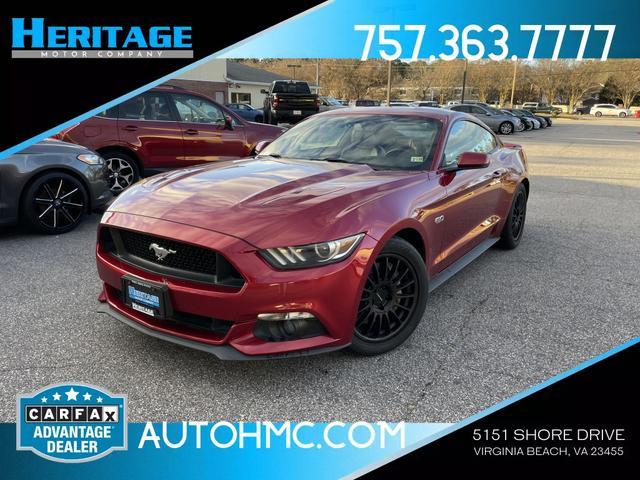 used 2017 Ford Mustang car, priced at $24,550