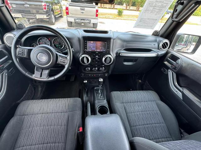 used 2012 Jeep Wrangler Unlimited car, priced at $17,900