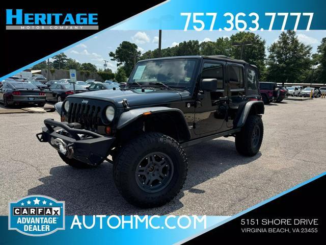 used 2012 Jeep Wrangler Unlimited car, priced at $16,495