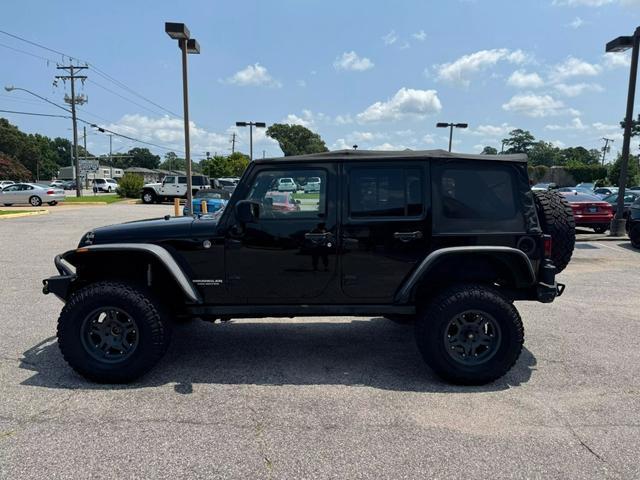 used 2012 Jeep Wrangler Unlimited car, priced at $16,495