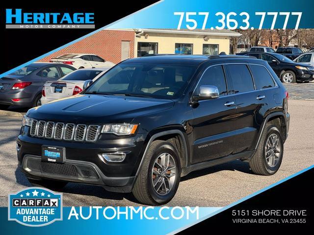 used 2017 Jeep Grand Cherokee car, priced at $14,545