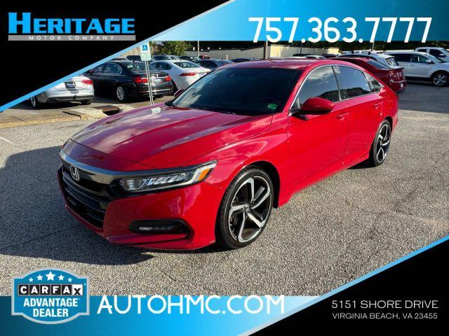 used 2018 Honda Accord car, priced at $16,989