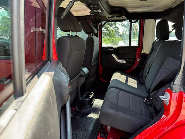 used 2012 Jeep Wrangler Unlimited car, priced at $16,399