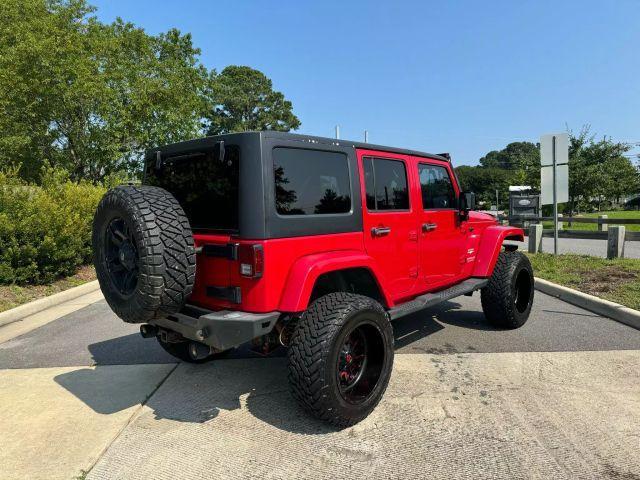 used 2012 Jeep Wrangler Unlimited car, priced at $15,495