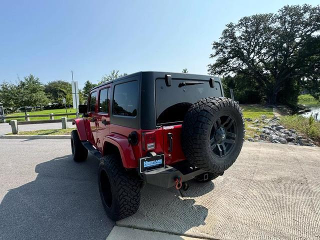 used 2012 Jeep Wrangler Unlimited car, priced at $16,399