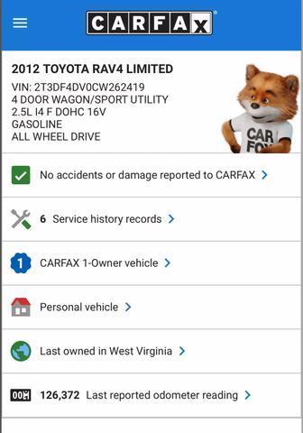 used 2012 Toyota RAV4 car, priced at $11,899