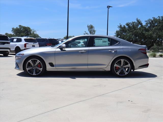 new 2025 Genesis G70 car, priced at $56,595