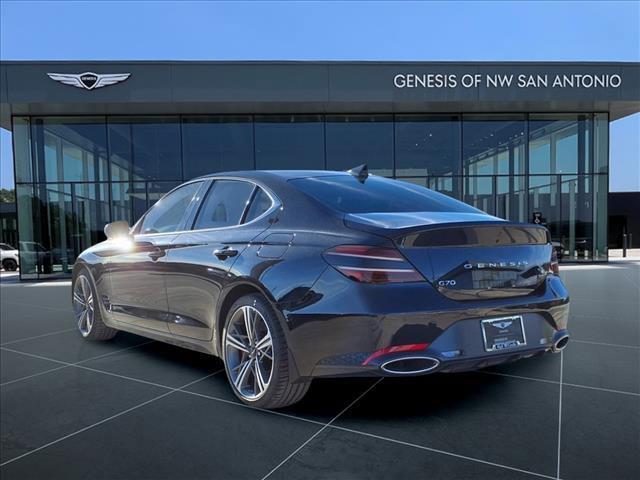 new 2025 Genesis G70 car, priced at $56,595