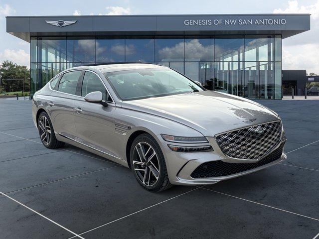 new 2025 Genesis G80 car, priced at $64,355