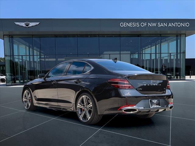 new 2025 Genesis G70 car, priced at $50,396