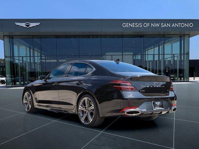 new 2025 Genesis G70 car, priced at $52,775
