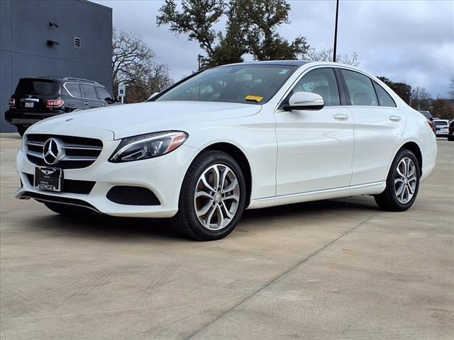 used 2015 Mercedes-Benz C-Class car, priced at $16,855