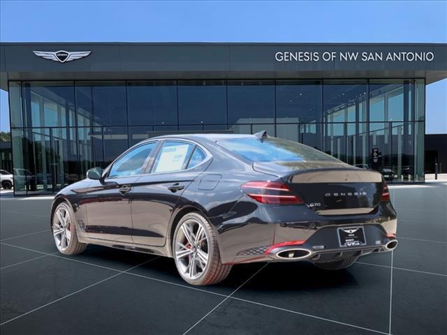 new 2025 Genesis G70 car, priced at $46,227