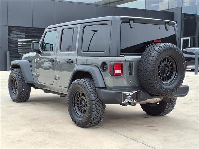 used 2020 Jeep Wrangler Unlimited car, priced at $28,433