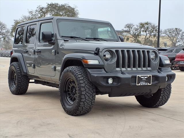 used 2020 Jeep Wrangler Unlimited car, priced at $28,433