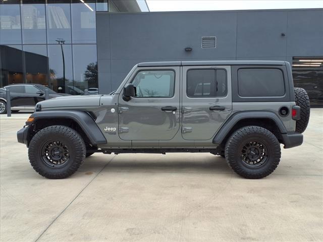 used 2020 Jeep Wrangler Unlimited car, priced at $28,433