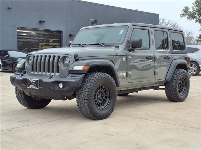 used 2020 Jeep Wrangler Unlimited car, priced at $28,433