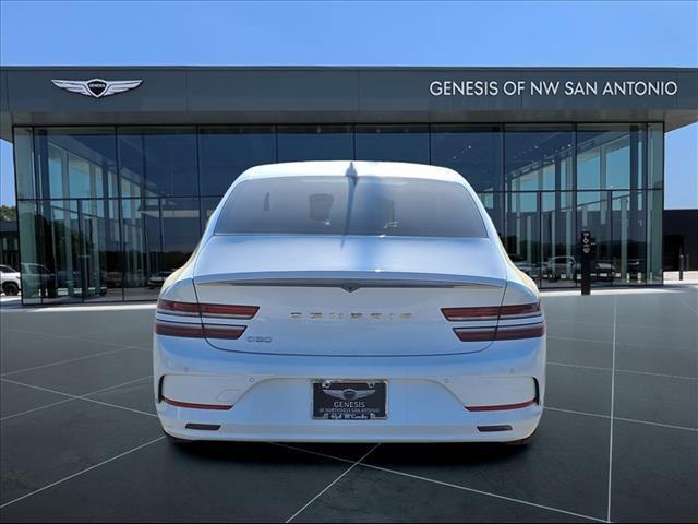 new 2024 Genesis Electrified G80 car, priced at $66,855