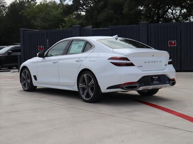 new 2025 Genesis G70 car, priced at $49,710