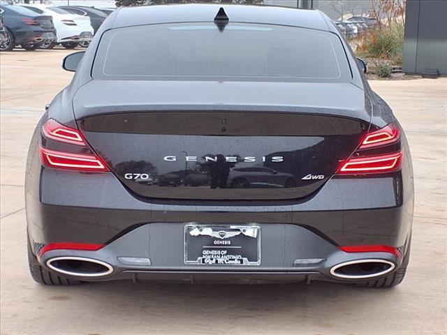 new 2025 Genesis G70 car, priced at $45,845