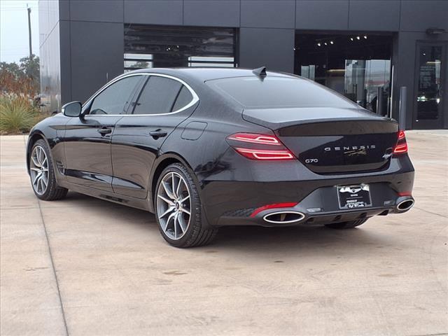 new 2025 Genesis G70 car, priced at $45,845