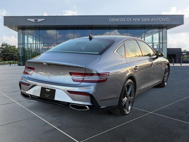 new 2025 Genesis G80 car, priced at $70,820