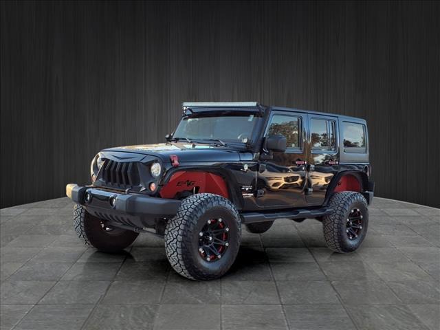 used 2018 Jeep Wrangler JK Unlimited car, priced at $20,985